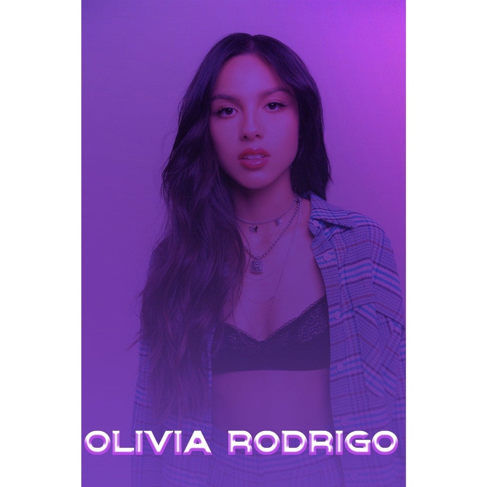 Olivia Rodrigo 'Purple' Poster